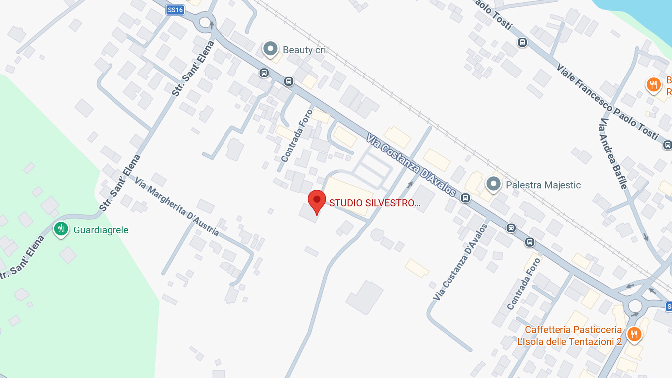 studio silvestro mappa